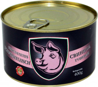 Schweine-Tuschonka - Gedünstetes Schweinefleisch 400g